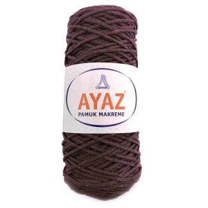 Ayaz Cotton Macrame 6195 ΚΑΦΕ ΣΚΟΥΡΟ