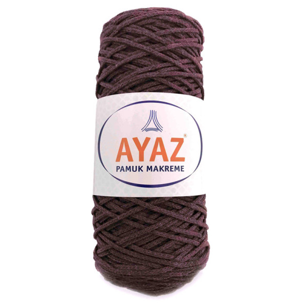 Ayaz Cotton Macrame 6195 ΚΑΦΕ ΣΚΟΥΡΟ