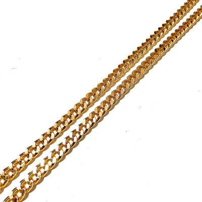 Αλυσίδα CHANEL Μεσαία Χρυσή 1.5cm (1 μέτρο)