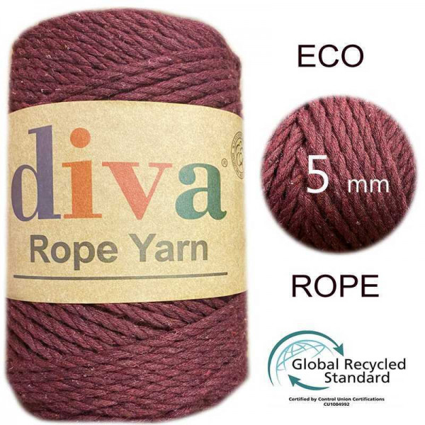 Diva Eco Rope Yarn (5mm) 158