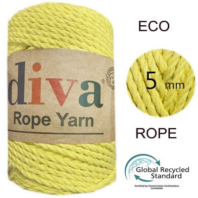 Diva Eco Rope Yarn (5mm) 215
