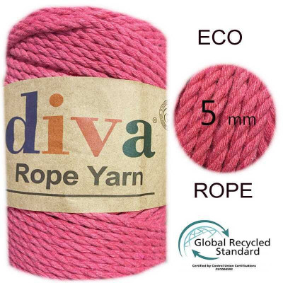 Diva Eco Rope Yarn (5mm) 2244