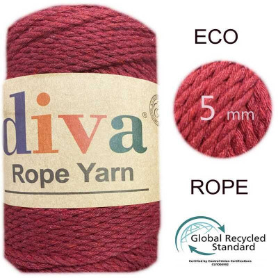 Diva Eco Rope Yarn (5mm) 999