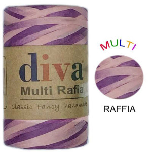 Raffia Multicolor 202 (125gr. 180mt.)